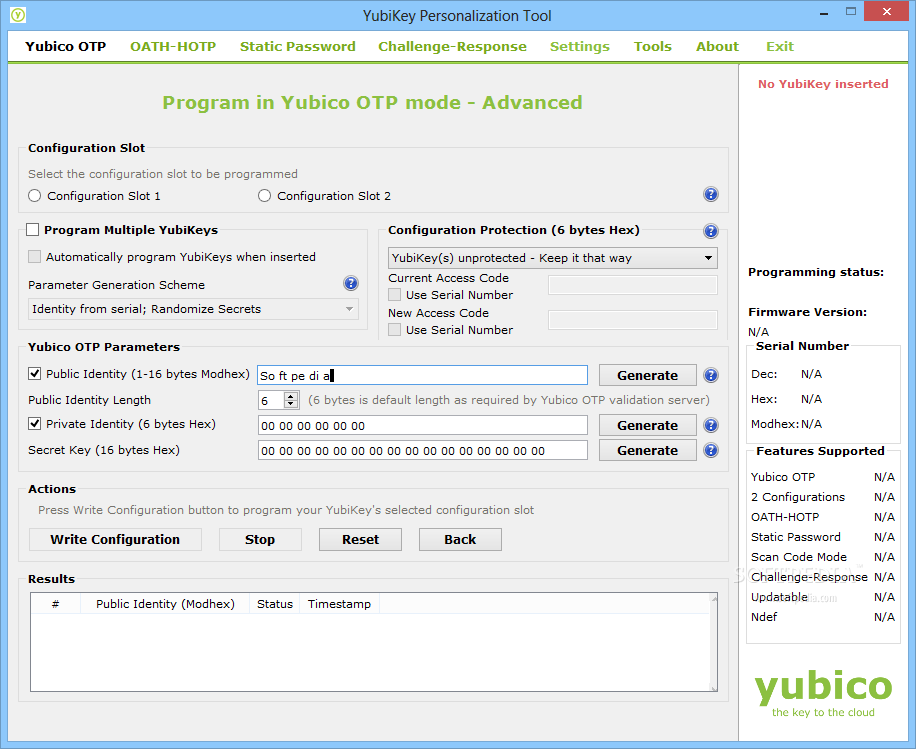 Yubikey personalization tool mac download windows 10